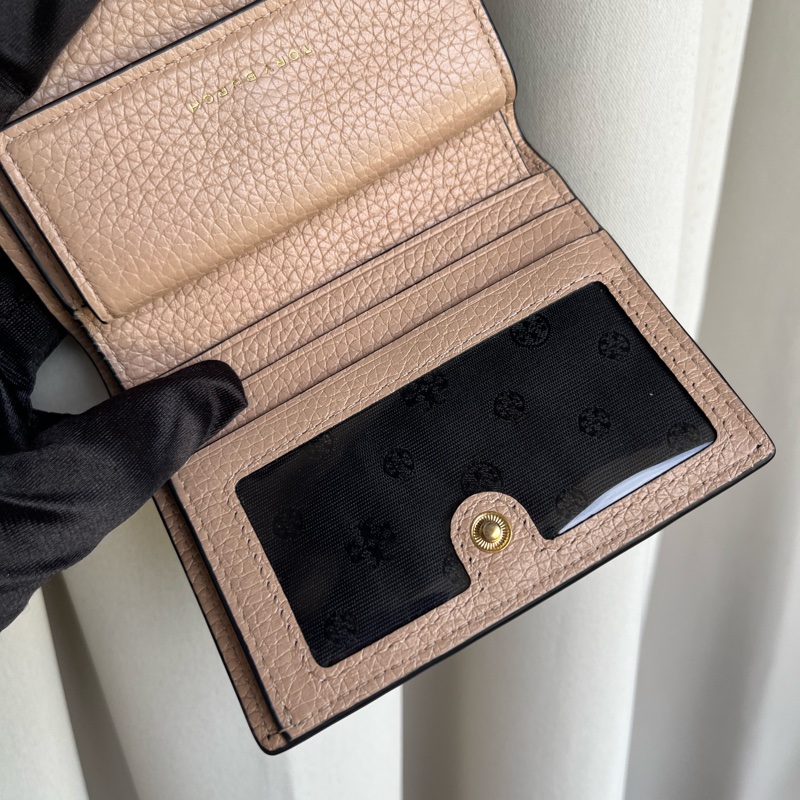 「🍖中秋檔期下殺🍖」（實品超美）Tory Burch TB 正櫃款 短夾 皮夾 錢包 男女通用-9