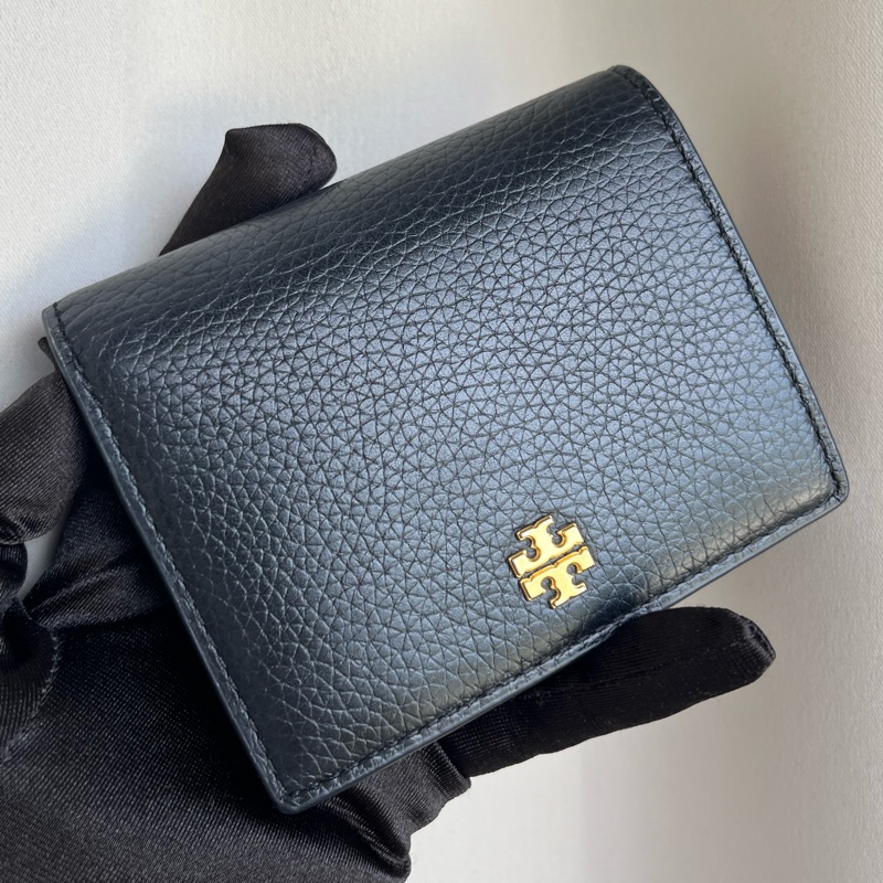 「🍖中秋檔期下殺🍖」（實品超美）Tory Burch TB 正櫃款 短夾 皮夾 錢包 男女通用-10