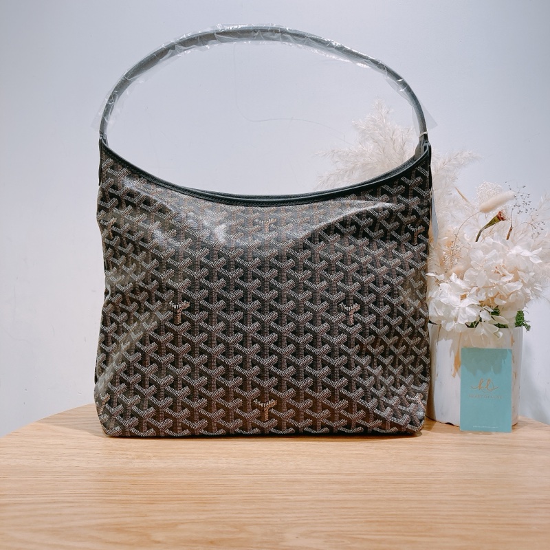 全新 戈雅 黑色 百搭 腋下包-17