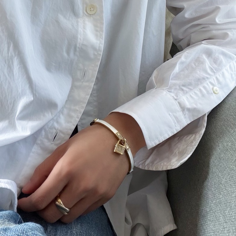 Michael Kors 鑽飾鎖頭手環-0