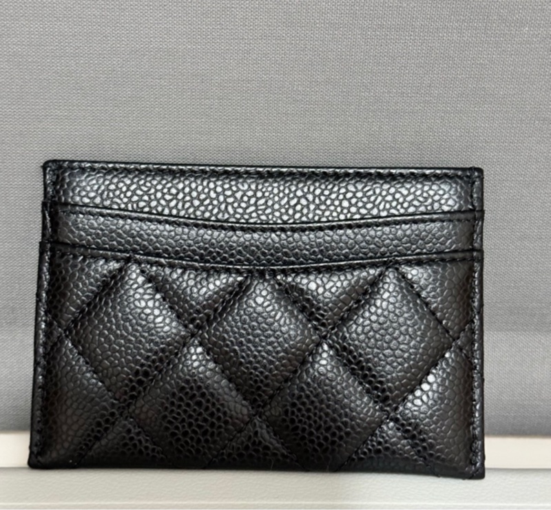 chanel CLASSIC CARD HOLDER black-4