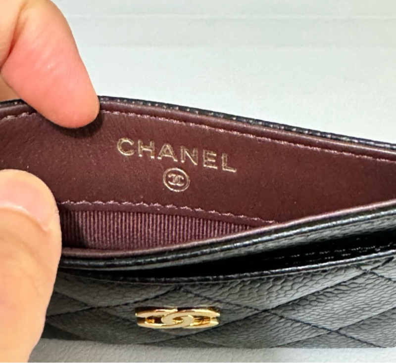 chanel CLASSIC CARD HOLDER black-8