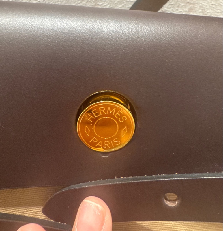 愛馬仕HERMES  HERBAG 31 2WAY 手提包 U刻精品包包 時尚百搭 肩背包 側背包-17
