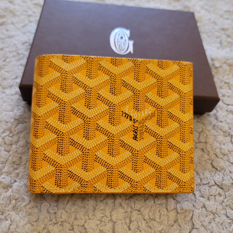 🎊暑假優惠🎊 Goyard 經典滿Logo對折短夾 錢包-1