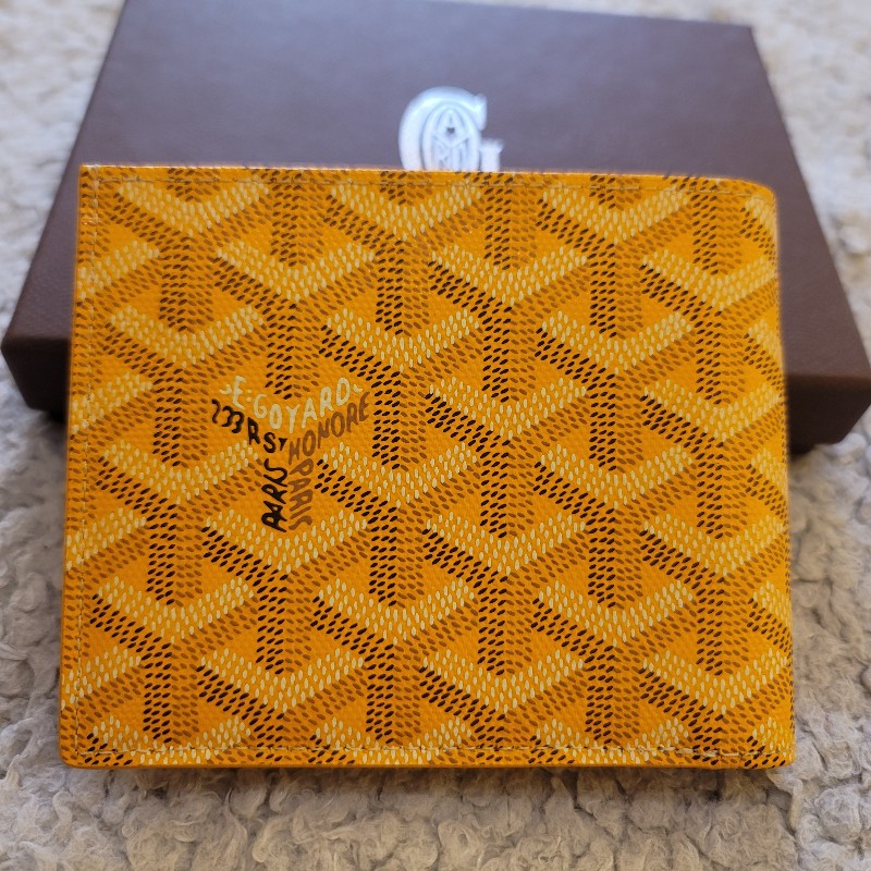 🎊暑假優惠🎊 Goyard 經典滿Logo對折短夾 錢包-4