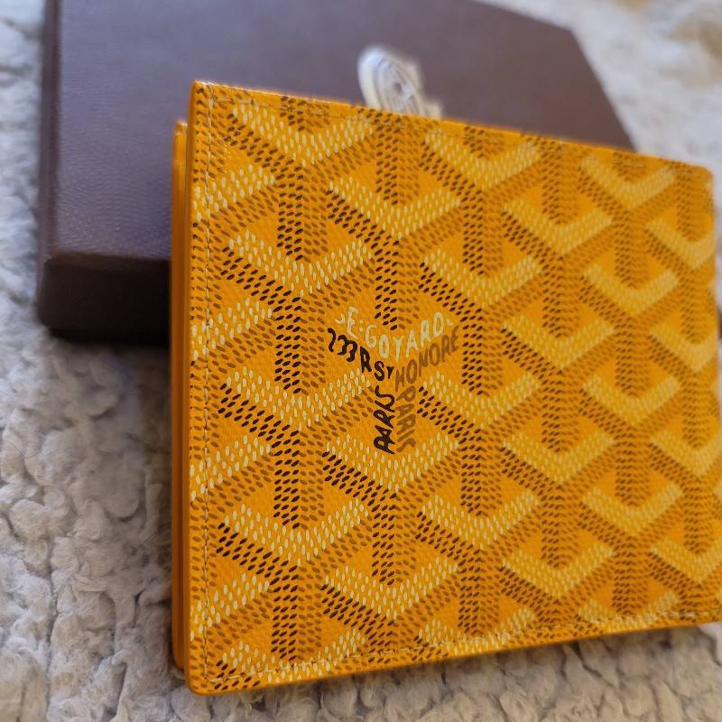 🎊暑假優惠🎊 Goyard 經典滿Logo對折短夾 錢包-5
