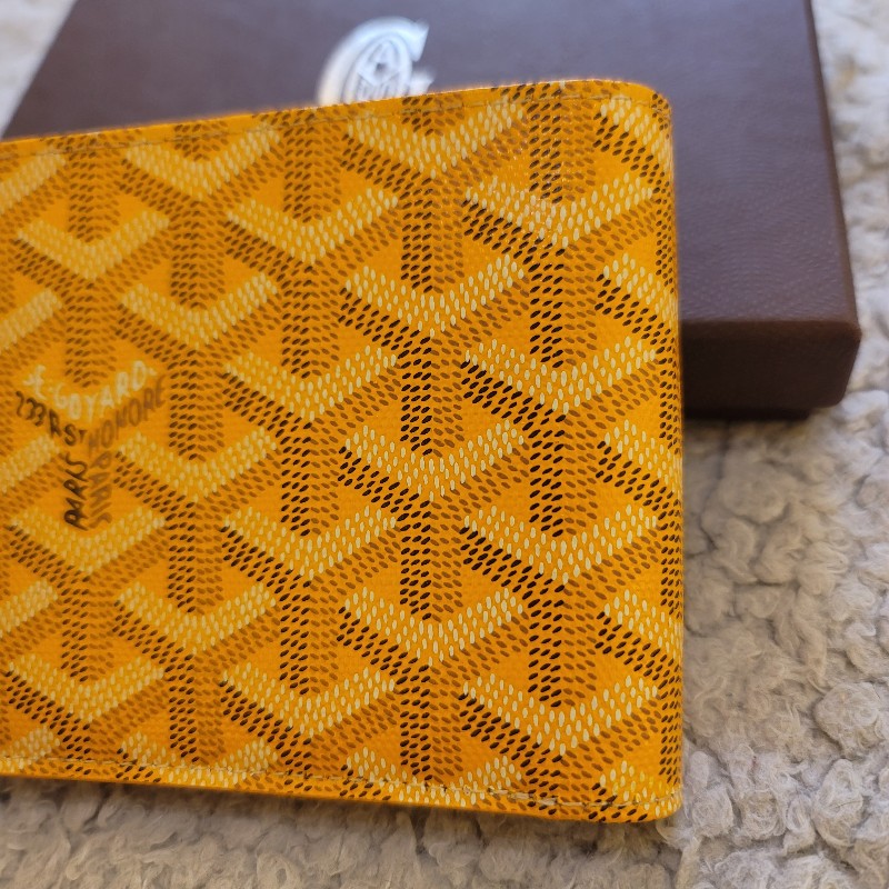 🎊暑假優惠🎊 Goyard 經典滿Logo對折短夾 錢包-6