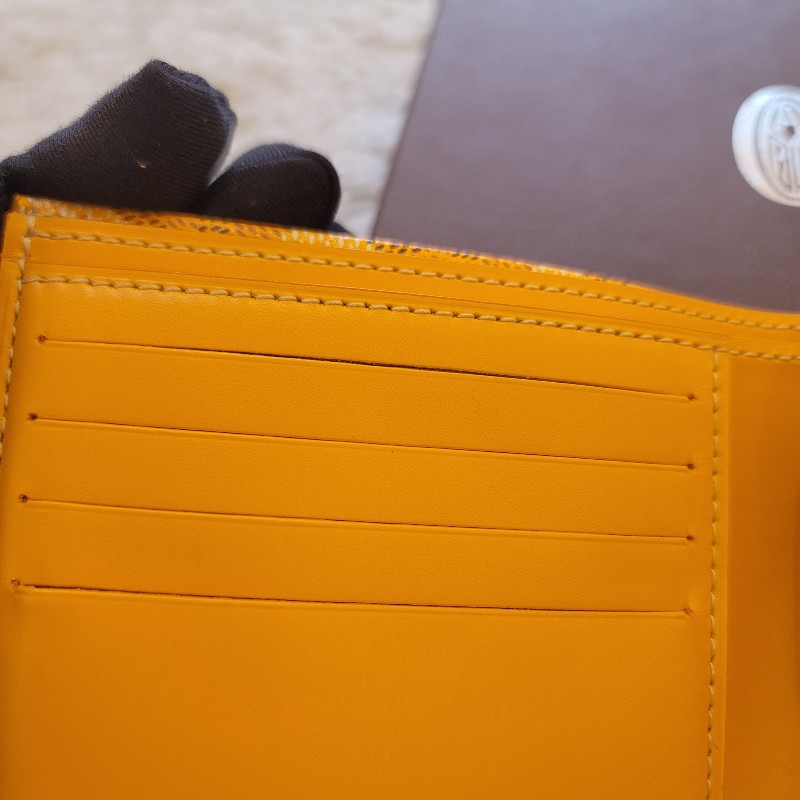 🎊暑假優惠🎊 Goyard 經典滿Logo對折短夾 錢包-12