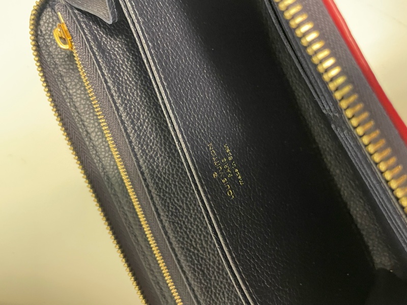 LOUIS VUITTON M62121 經典花紋海軍藍長夾-4