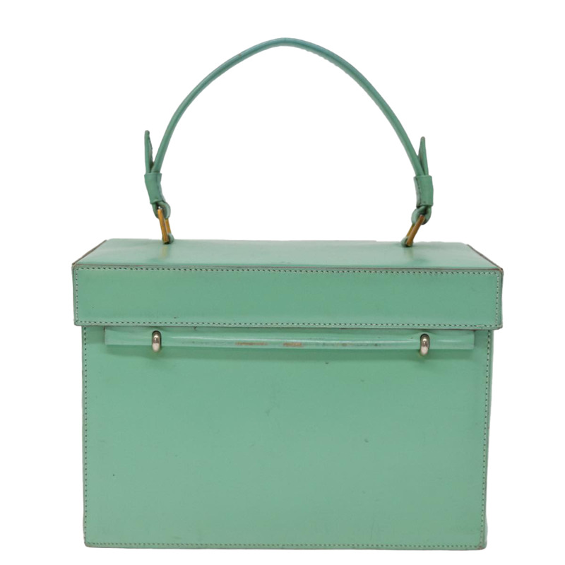 【日本直送】CELINE 化妝包 皮革 綠色 正品 74541-1