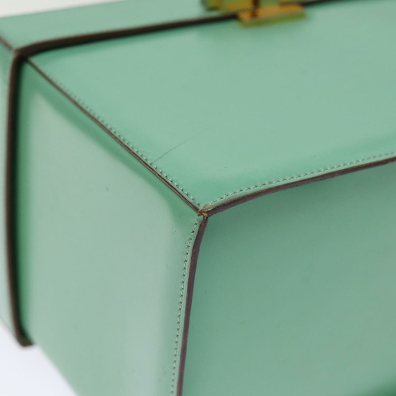 【日本直送】CELINE 化妝包 皮革 綠色 正品 74541-13