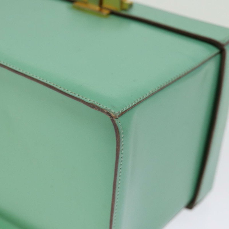 【日本直送】CELINE 化妝包 皮革 綠色 正品 74541-14