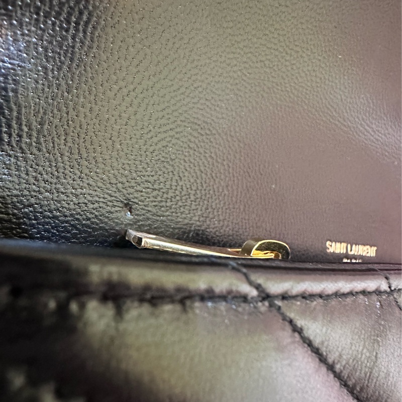 YSL全新CASSANDRE MATELASSÉ小羊皮長夾-9