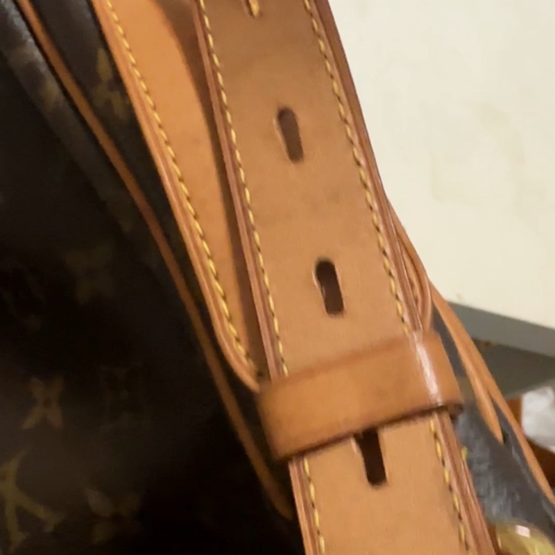 🎉歡慶10月限時降五千！ LV 老花大金豆單肩 斜背包vintage 中古 月亮包 肚臍包-7