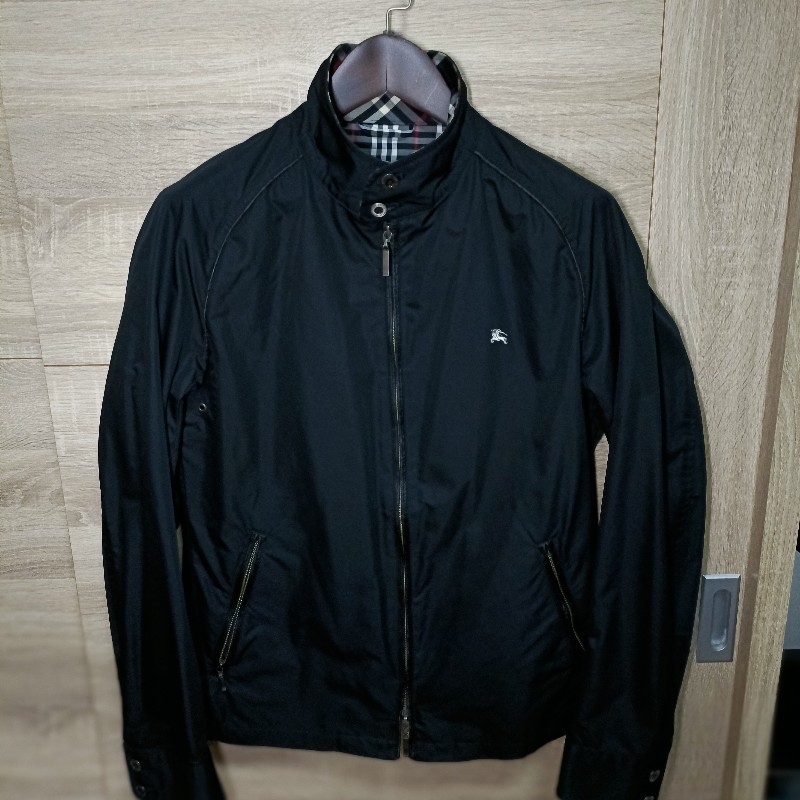Burberry Black Label 戰馬 黑色 哈靈頓外套 布勞森外套 男M-0