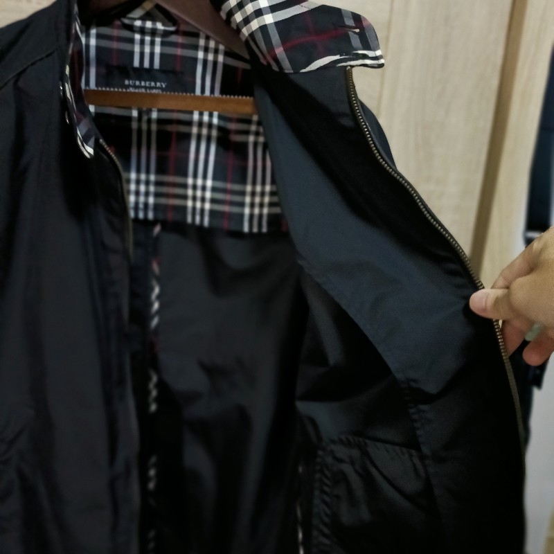 Burberry Black Label 戰馬 黑色 哈靈頓外套 布勞森外套 男M-4
