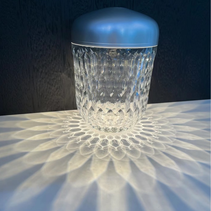 Hermes 愛馬仕松果燈小size限量 白金色連單連盒全套-0