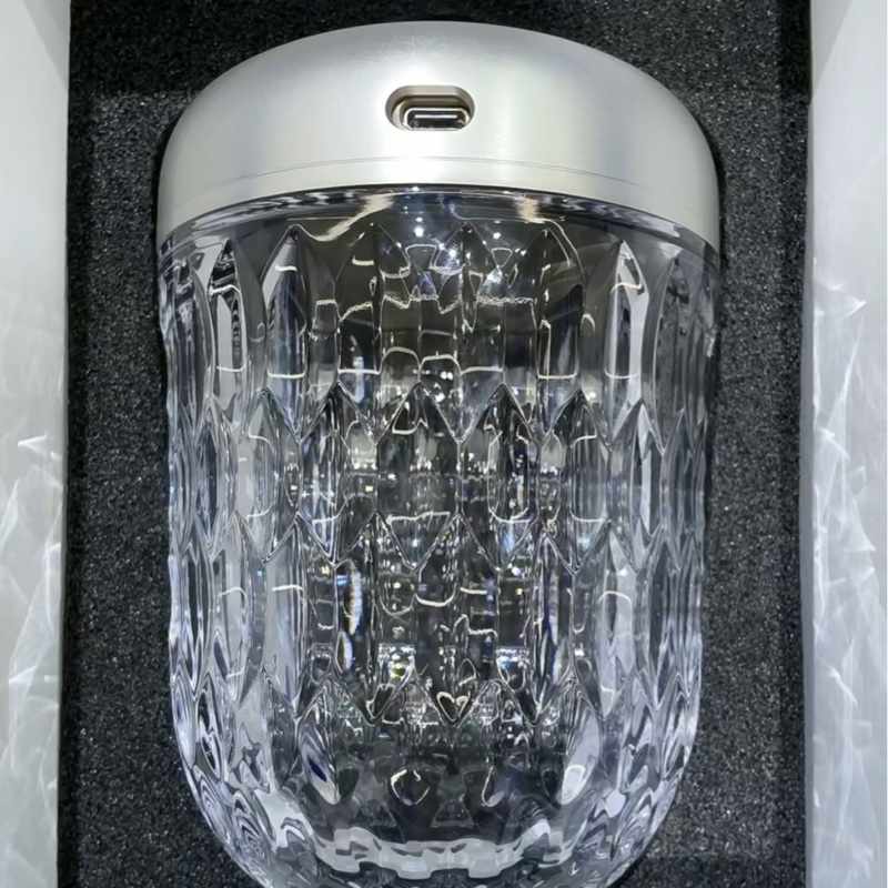 Hermes 愛馬仕松果燈小size限量 白金色連單連盒全套-4