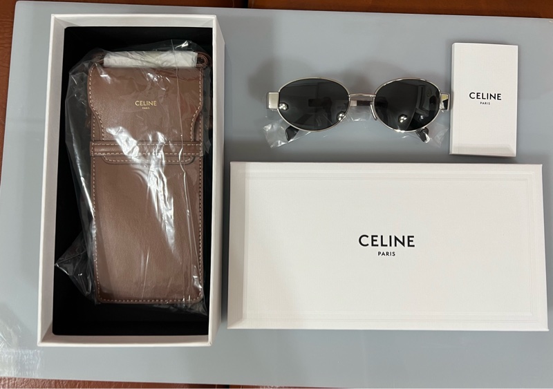 Celine 墨鏡 爆款 Triomphe Metal 01 CL40235U-12