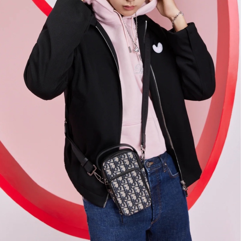 Dior經典手機包「購證、保卡配件大齊全‼️」-6