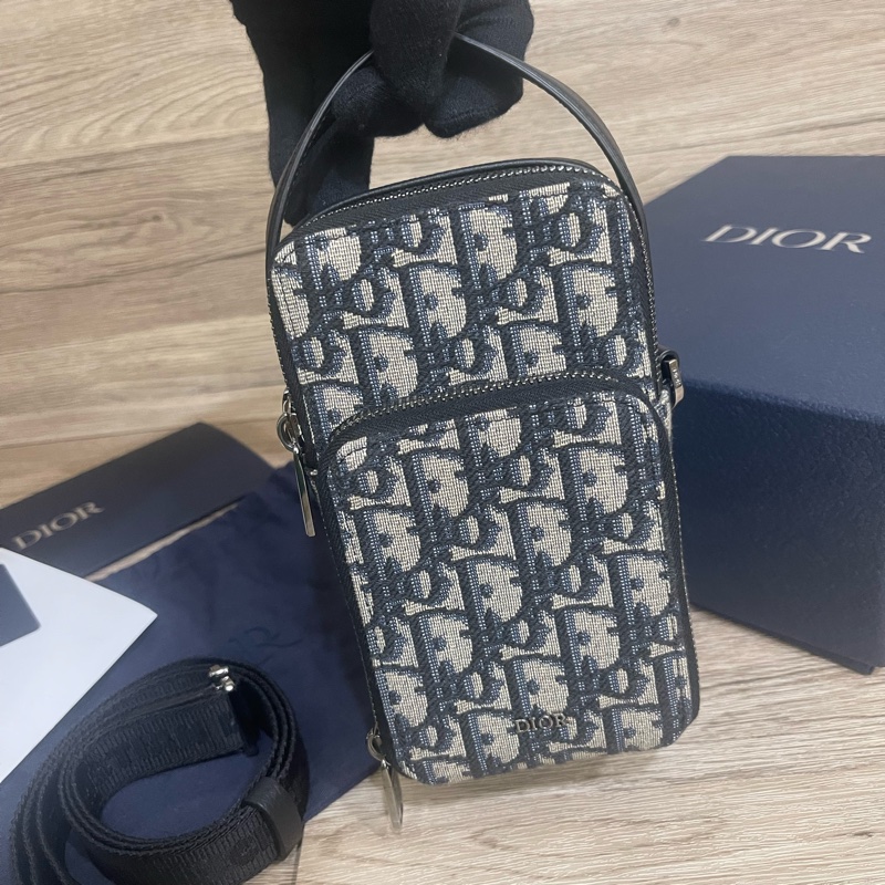 Dior經典手機包「購證、保卡配件大齊全‼️」-7