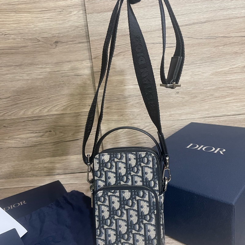 Dior經典手機包「購證、保卡配件大齊全‼️」-8