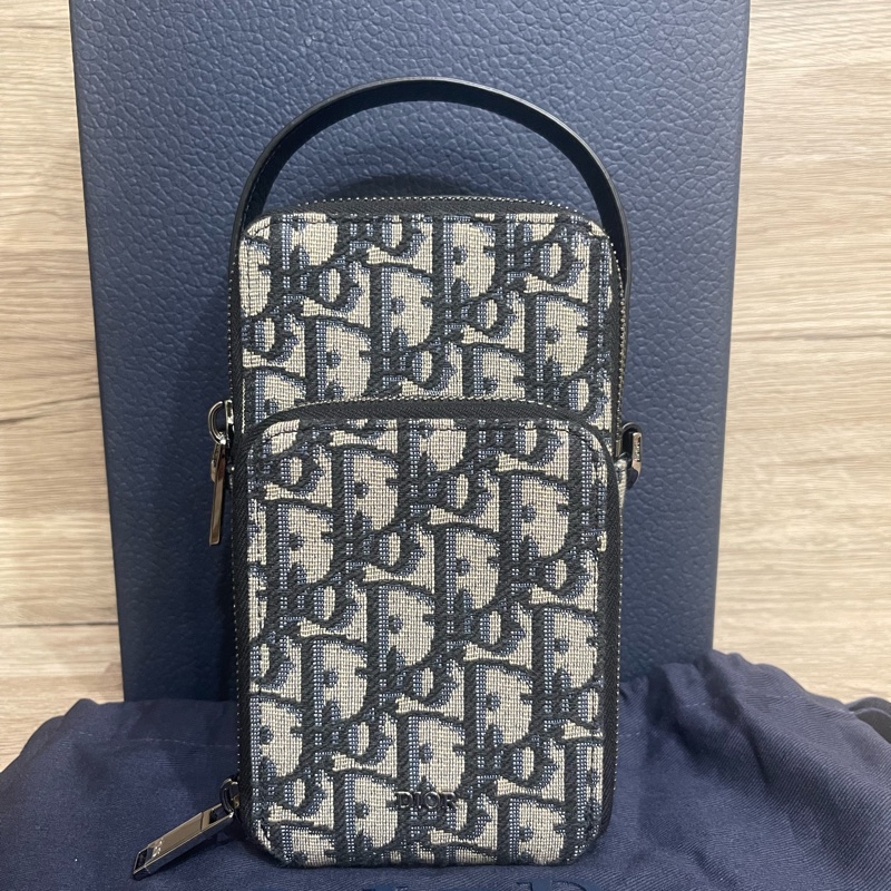 Dior經典手機包「購證、保卡配件大齊全‼️」-9