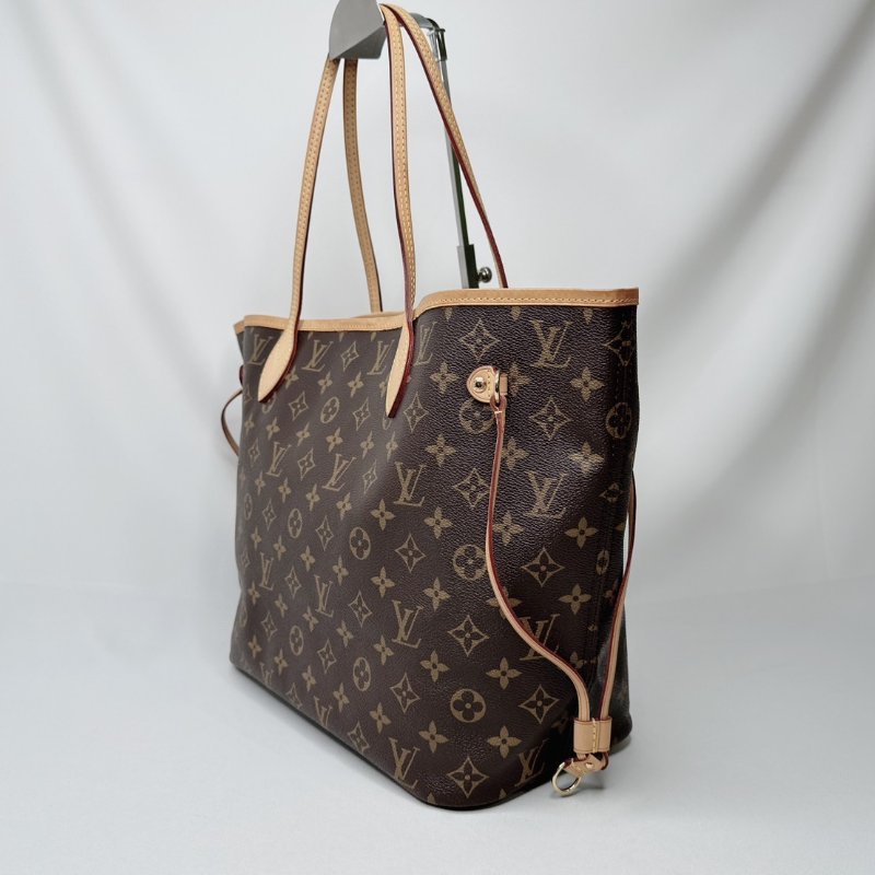 LV NEVERFULL MM老花托特包-4