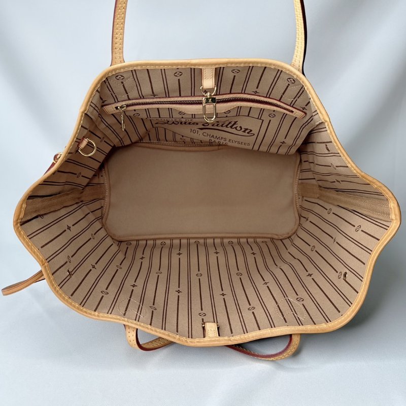 LV NEVERFULL MM老花托特包-6