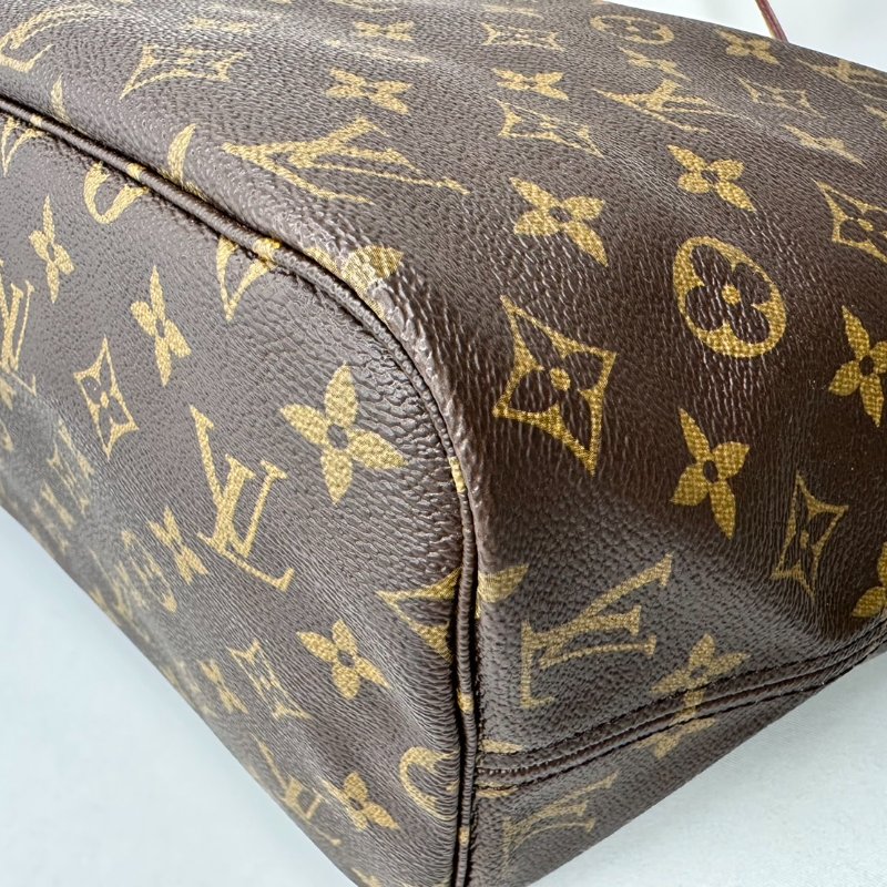 LV NEVERFULL MM老花托特包-11