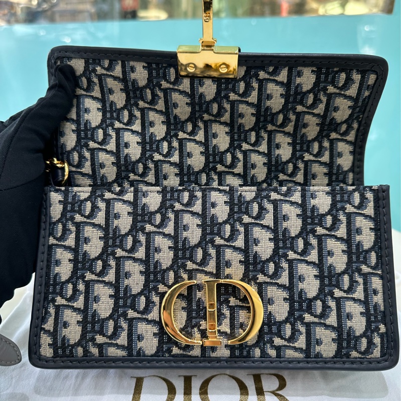 DIOR 30 Montaigne Oblique緹花鏈袋包（⬇️降）-2