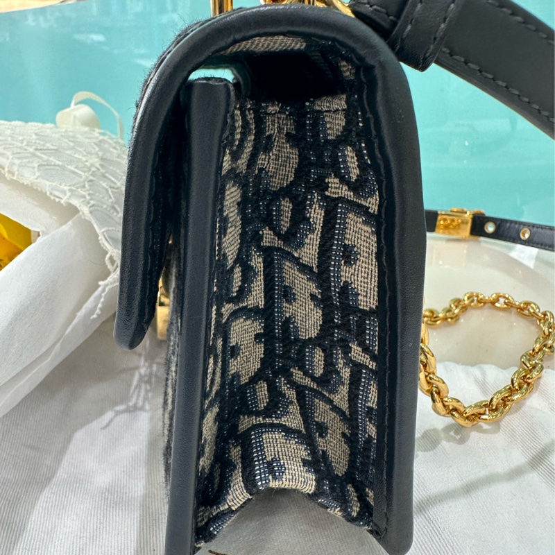 DIOR 30 Montaigne Oblique緹花鏈袋包（⬇️降）-6