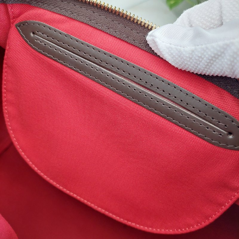 LV  🎀現品實拍 🎀 N41183 格紋 Speedy30cm 波士頓包 手提 斜背包~二手品-44