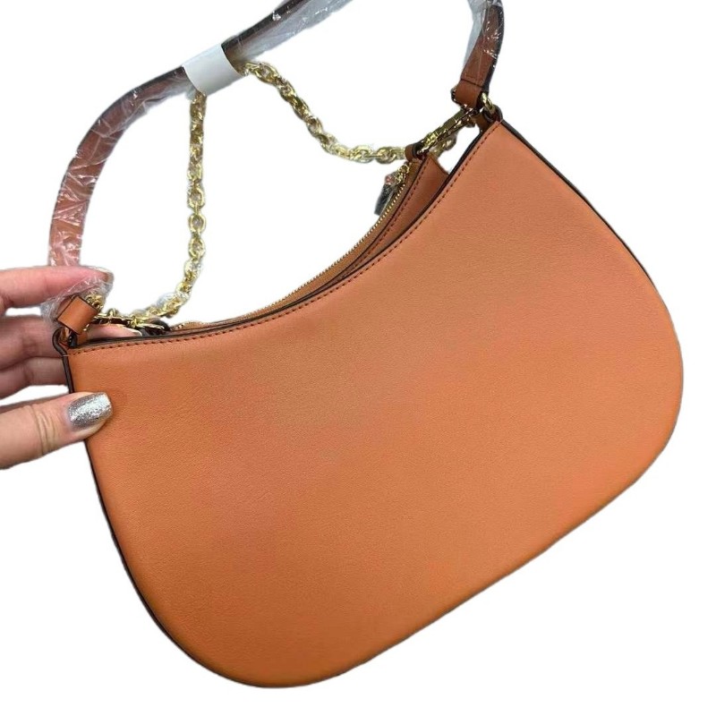 MCM  Travia 焦糖色腋下包 ♥(｡￫v￩｡)♥秒殺價-1