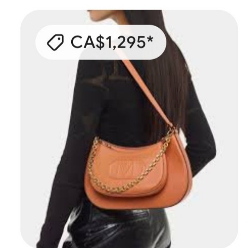 MCM  Travia 焦糖色腋下包 ♥(｡￫v￩｡)♥秒殺價-12