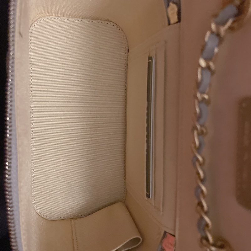 稀有保值款 Chanel灰色金球長盒子 包的logo膜在未撕-8