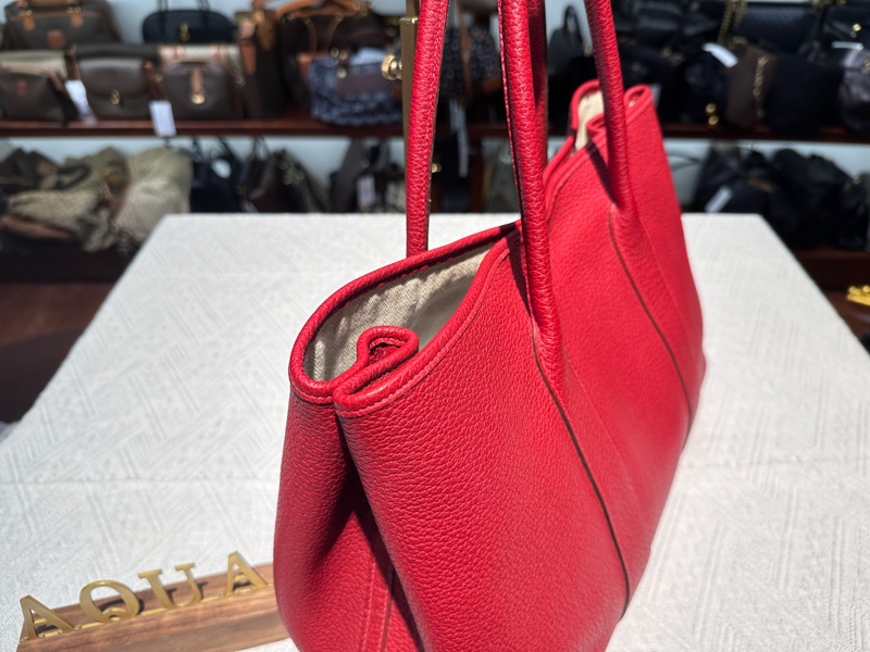 Hermes Garden Party 36 愛馬仕花園包 5X 辣椒紅 Rouge Pigment-6