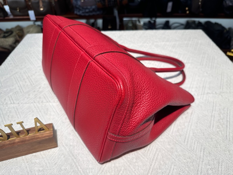 Hermes Garden Party 36 愛馬仕花園包 5X 辣椒紅 Rouge Pigment-11
