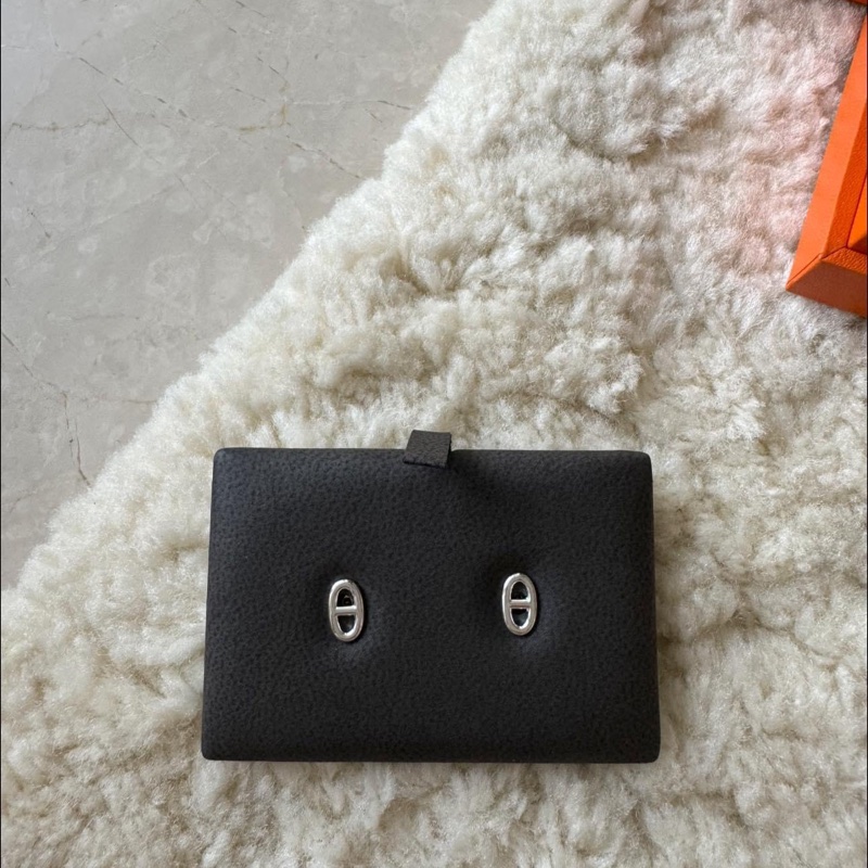 Hermes豬鼻銀飾耳環-5