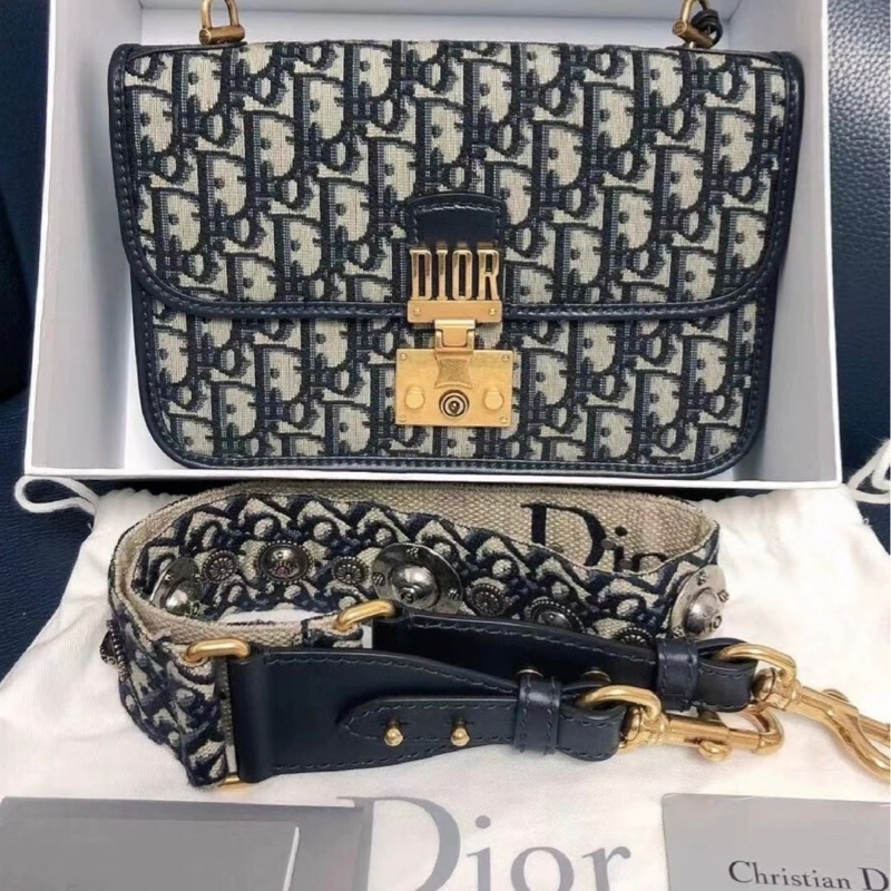 【哥吉拉精品時尚】Dior 老花郵差包 （誠可議🔪勿擾）-2