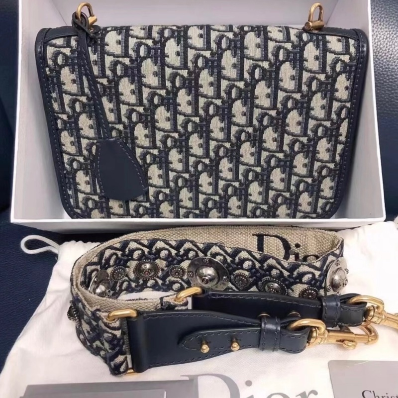 【哥吉拉精品時尚】Dior 老花郵差包 （誠可議🔪勿擾）-3