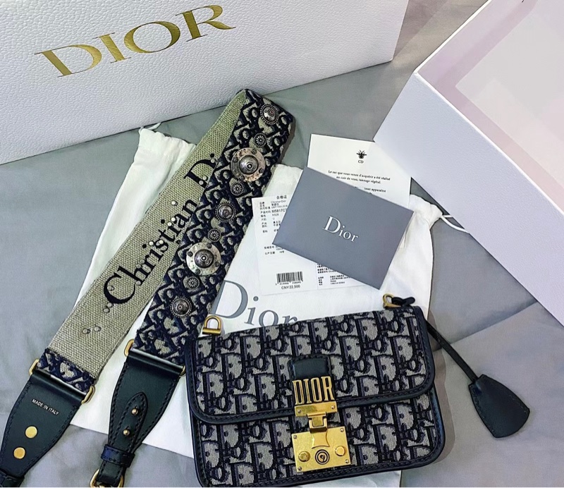 【哥吉拉精品時尚】Dior 老花郵差包 （誠可議🔪勿擾）-9
