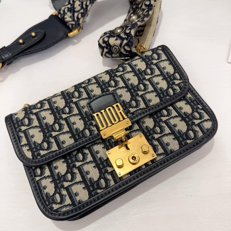 【哥吉拉精品時尚】Dior 老花郵差包 （誠可議🔪勿擾）-10