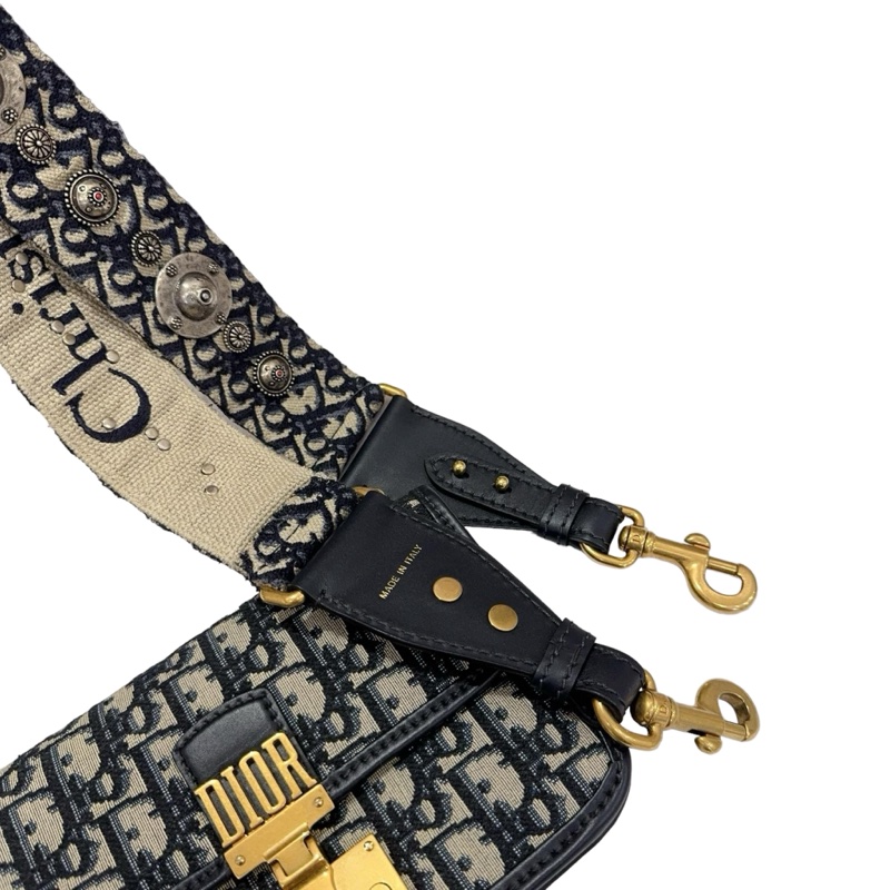 【哥吉拉精品時尚】Dior 老花郵差包 （誠可議🔪勿擾）-12