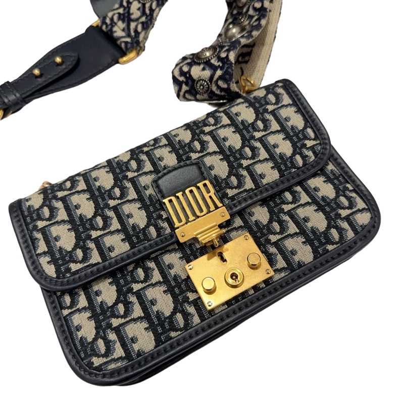 【哥吉拉精品時尚】Dior 老花郵差包 （誠可議🔪勿擾）-13