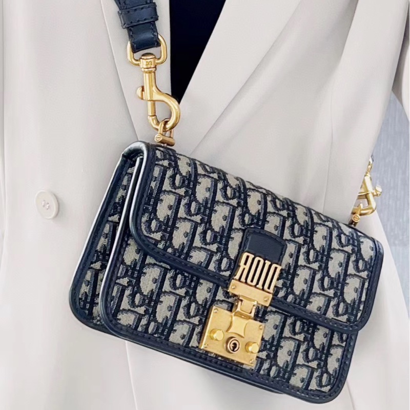 【哥吉拉精品時尚】Dior 老花郵差包 （誠可議🔪勿擾）-16