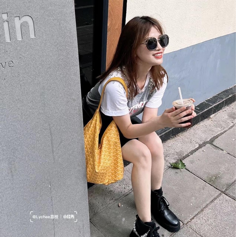 ☀️我愛夏天92800☀️  Goyard Hobo bag 黃色-2