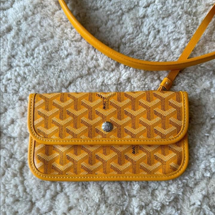 ☀️我愛夏天92800☀️  Goyard Hobo bag 黃色-5