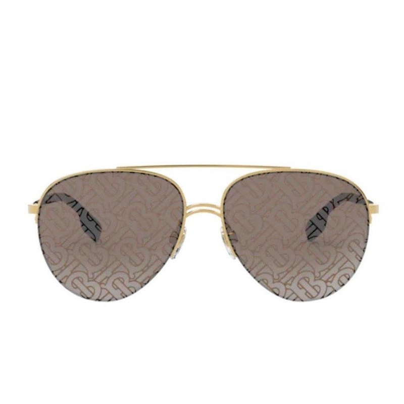 BURBERRY TB 滿版LOGO 太陽眼鏡/墨鏡-0