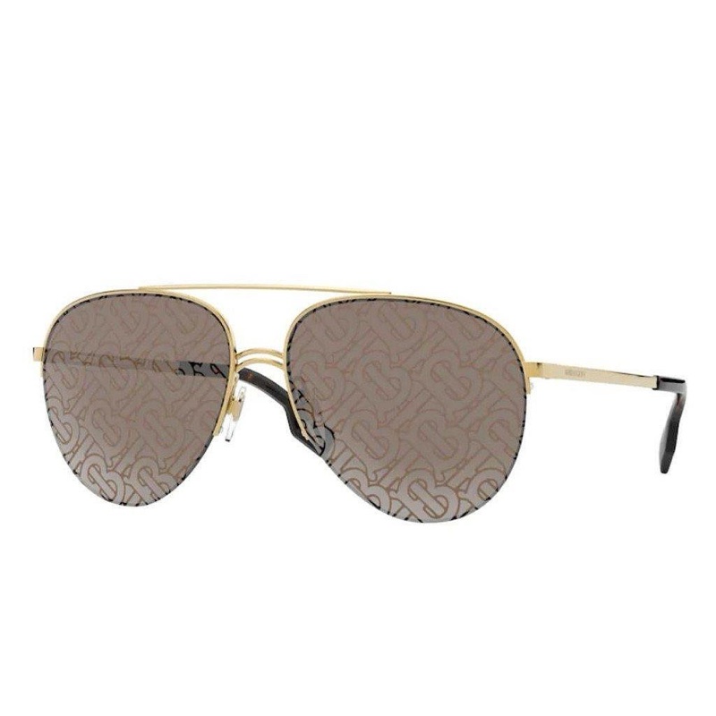 BURBERRY TB 滿版LOGO 太陽眼鏡/墨鏡-3